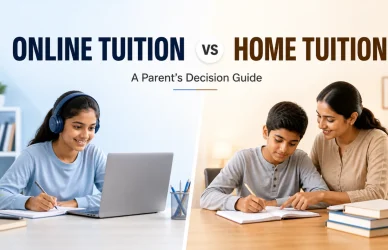 Online Tutoring vs Home Tuition